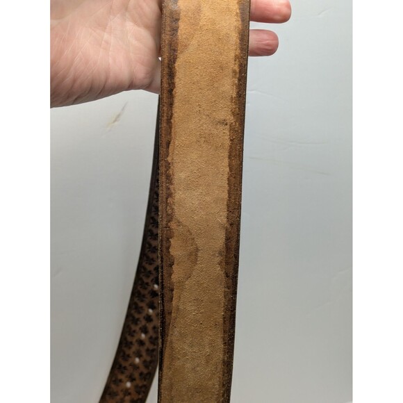 San Francisco CA Trolley Belt O’Farrell Jones Hyde Streets Embossed Leather VTG - Picture 6 of 10